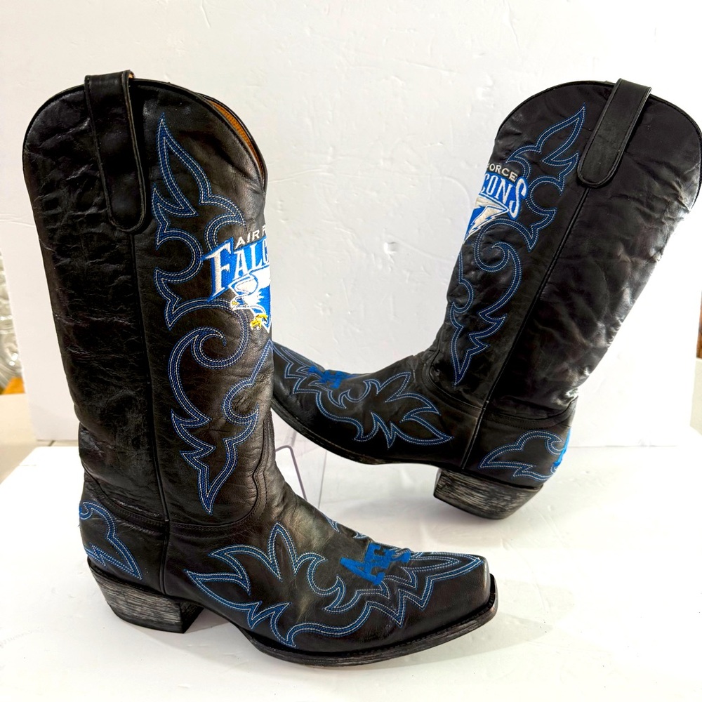 Gameday Cowboy Boots Air Force Falcons